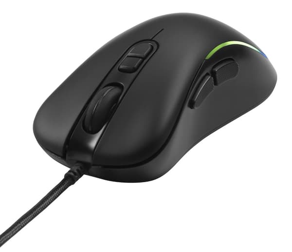 DM120 gaming mouse, RGB, 800-3200 DPI, 125 Hz, RGB LED, USB