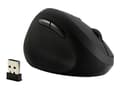 Miniatyrbilde 5 av 5: Kensington Pro Fit Ergo Wireless Mouse - Vertikal mus - ergonomisk - venstrehendt - 6 knapper - trådløs - 2.4 GHz
