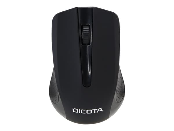 Dicota D31659, Molempikätinen, Langaton RF, 1000 DPI, Musta
