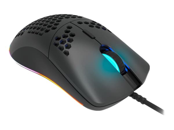 Canyon Gaming Puncher GM-11 - Mus - optisk - 7 knappar - kabelansluten - USB - svart - detaljhandel