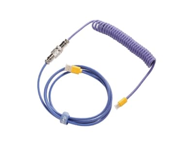 Ducky Premicord, Blå, Fiolett, 1,8 m, 1 stykker, USB Type-A, USB Type-C