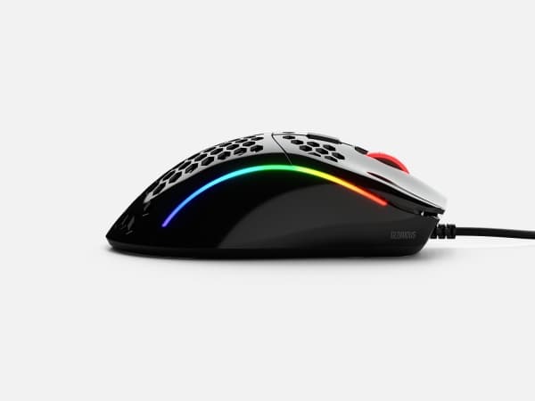 Glorious PC Gaming Race Model D-, Oikeakätinen, Optinen, USB A-tyyppi, 12000 DPI, 1 ms, Musta