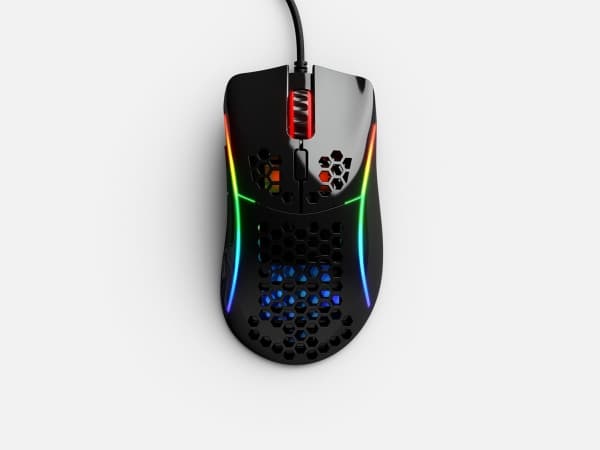Glorious PC Gaming Race Model D-, Oikeakätinen, Optinen, USB A-tyyppi, 12000 DPI, 1 ms, Musta