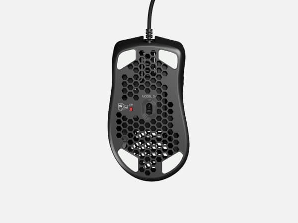 Glorious PC Gaming Race Model D-, Oikeakätinen, Optinen, USB A-tyyppi, 12000 DPI, 1 ms, Musta
