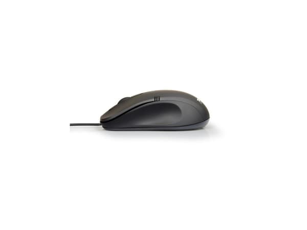 Port Designs 900400-PRO, Molempikätinen, Optinen, USB A-tyyppi, 1000 DPI, Musta