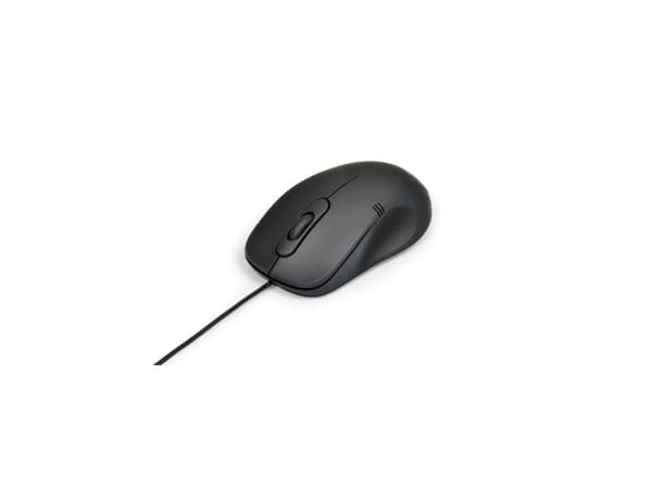 Port Designs 900400-PRO, Molempikätinen, Optinen, USB A-tyyppi, 1000 DPI, Musta