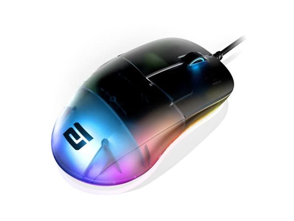 Endgame Gear EGG-XM1RGB-DF, Oikeakätinen, Optinen, USB A-tyyppi, 16000 DPI, Läpikuultava