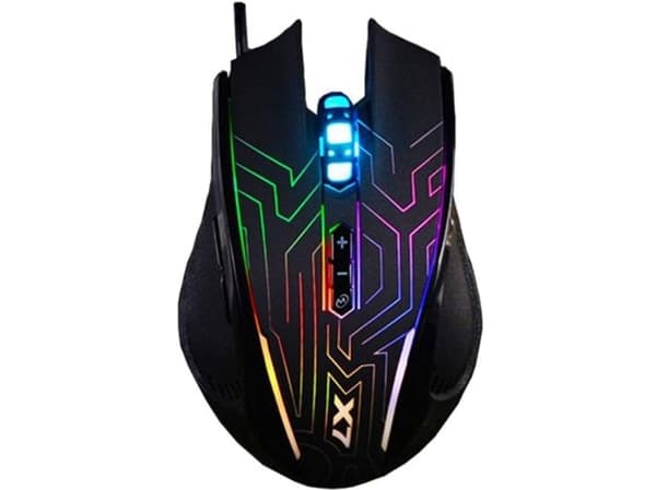 A4Tech XGAME X87 - Mus - kabelansluten Svart