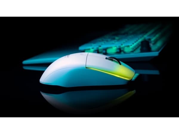 ROCCAT Kone Pro Air, Oikeakätinen, Optinen, Langaton RF, 19000 DPI, Valkoinen