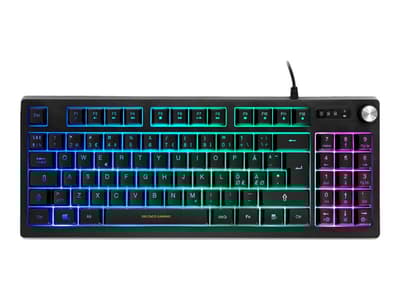 Deltaco Gaming DK230 TKL RGB Keyboard Black