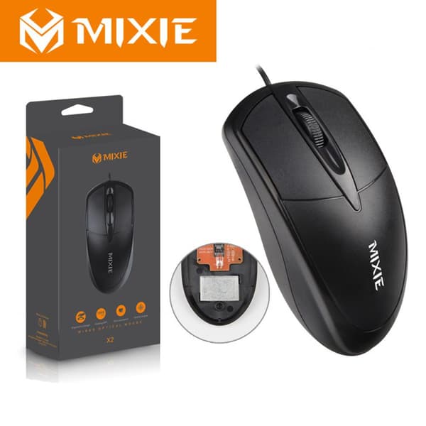 MIXIE 84X2 Trådbunden Dator Mus (Kontor, Hem)