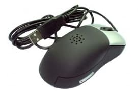 Gembird SKY-M1 - Mus - optisk - 3 knappar - kabelansluten - USB - Black silver