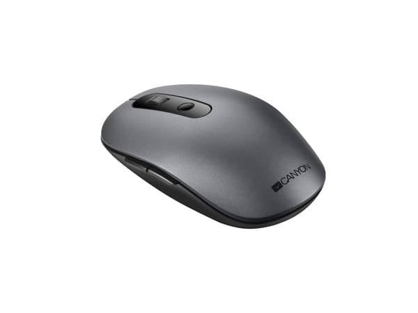 Canyon CNS-CMSW09DG, Optinen, RF Wireless + Bluetooth, 1600 DPI, Harmaa