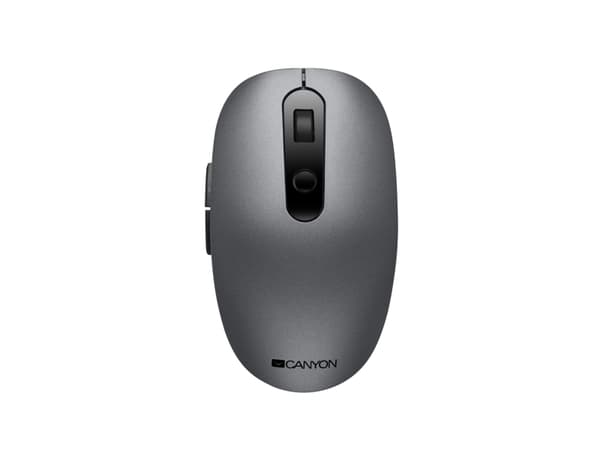 Canyon CNS-CMSW09DG, Optinen, RF Wireless + Bluetooth, 1600 DPI, Harmaa Harmaa
