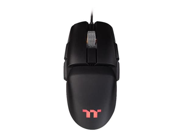 Thermaltake Argent M5 - Mus - optisk - 8 knappar - kabelansluten - USB - svart