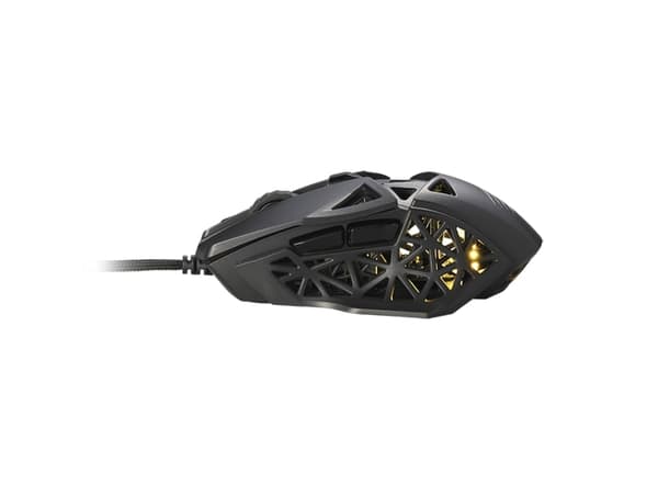 Mad Catz M.O.J.O. M1 - Mus - ergonomisk - högerhänt - optisk - 6 knappar - kabelansluten - USB