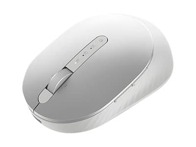 Dell Premier MS7421W - Mus - optisk - 7 knappar - trådlös - 2.4 GHz, Bluetooth 5.0 - silverplatina - med 3 års avancerad utbytesservice nästa arbetsd