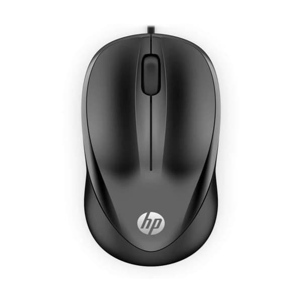 HP trådbunden mus 1000 Sort
