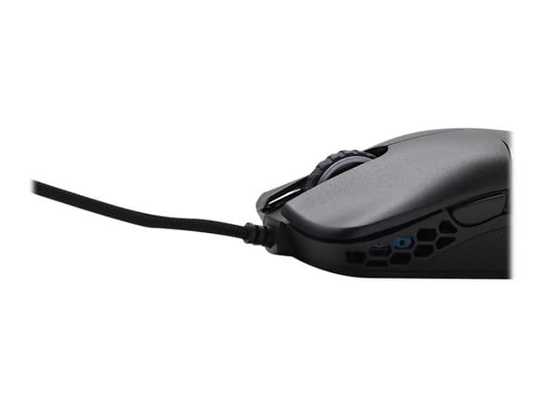 Ducky Feather - Mus - höger- och vänsterhänta - optisk - 7 knappar - kabelansluten - USB 2.0
