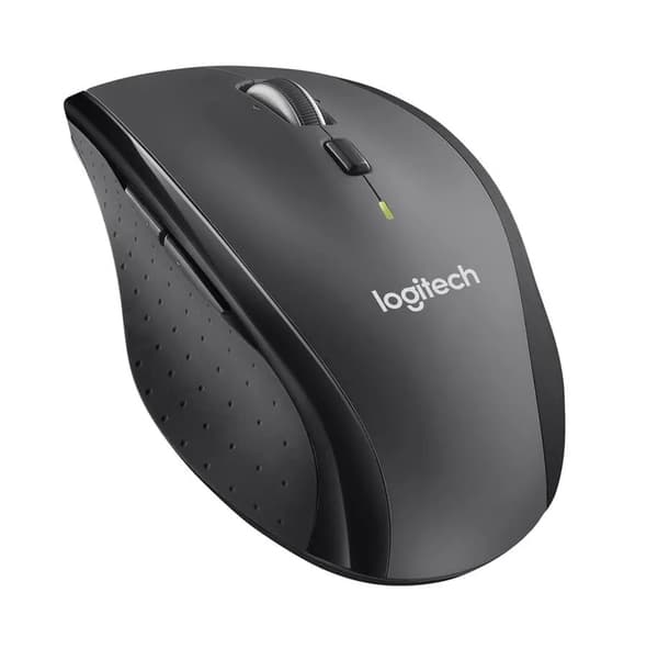Logitech Marathon Mouse M705, Oikeakätinen, Laser, Langaton RF, 1000 DPI, Musta