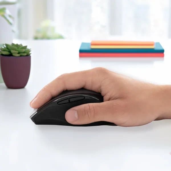 Logitech Marathon Mouse M705, Oikeakätinen, Laser, Langaton RF, 1000 DPI, Musta
