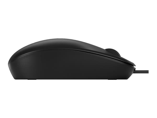 HP 125 langallinen hiiri (120 kpl tukkupakkaus), Molempikätinen, USB A-tyyppi, Musta