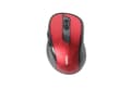 Miniatyrbilde 3 av 5: Rapoo M500 Silent - Mus - optisk - 6 knapper - trådløs - 2.4 GHz, Bluetooth 4.0, Bluetooth 3.0 - USB trådløs mottaker - mørk rød