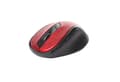 Miniatyrbilde 5 av 5: Rapoo M500 Silent - Mus - optisk - 6 knapper - trådløs - 2.4 GHz, Bluetooth 4.0, Bluetooth 3.0 - USB trådløs mottaker - mørk rød