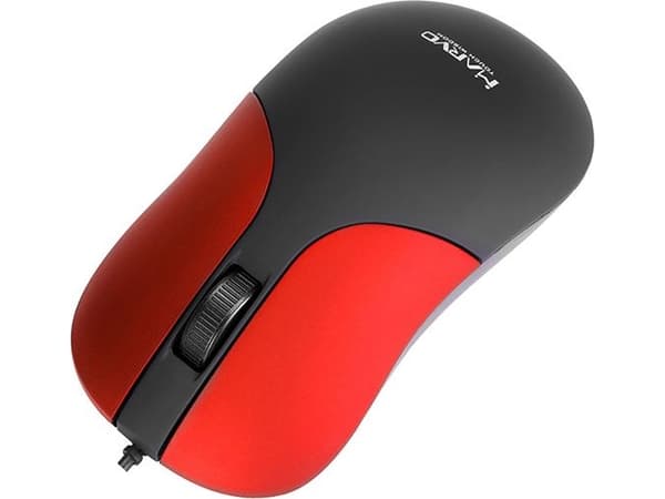 Marvo Marvo mouse DMS002RD mouse, 1200DPI, optical, 3 cl., 1 scroll, black and red, office