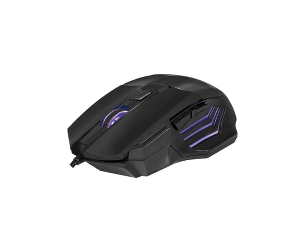 LogiLink ID0202, Oikeakätinen, Optinen, USB A-tyyppi, 2400 DPI, Musta