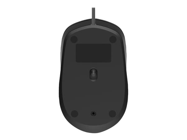 HP 150 - Mus - høyre- og venstrehåndet - optisk - kablet - USB - svart - for HP 21, 22, 24, 27; Laptop 14, 15, 17; Pavilion 24, 27, 32, TP01; Pavilio