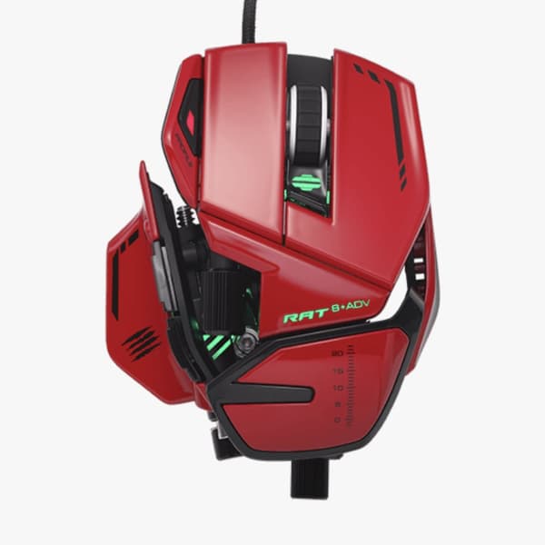 Mad Catz R.A.T. 8+ ADV Optinen pelihiiri, punainen