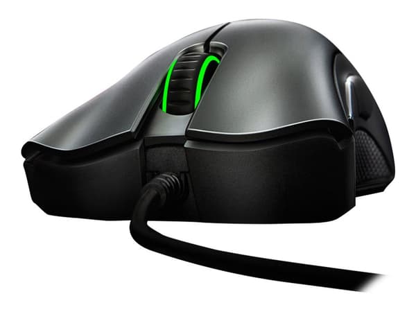 Razer DeathAdder Essential - Mus - ergonomisk - högerhänt - optisk - 5 knappar - kabelansluten - USB