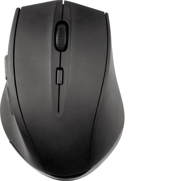 Speedlink Calado Silent Wireless Mouse with USB Nano Receiver - Black (SL-6343-RRBK) Svart