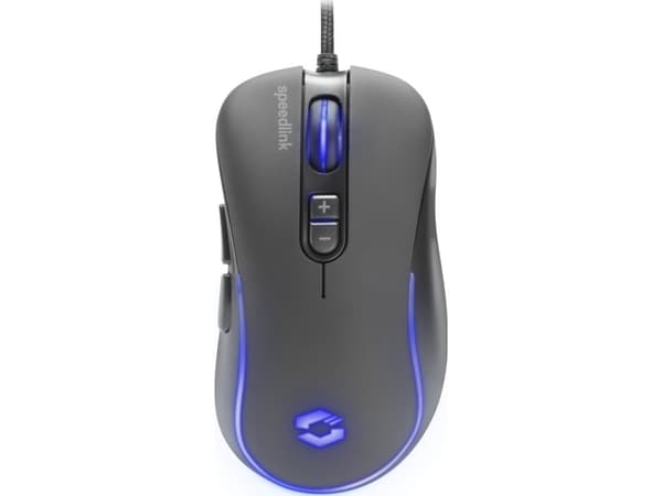 SPEEDLINK ASSERO, höger hand, USB Typ-A, 6400 dpi, svart