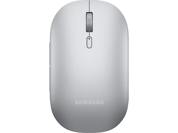 Samsung Slim EJ-M3400 - Mus - ergonomisk - 5 knappar - trådlös - Bluetooth 5.0 - silver