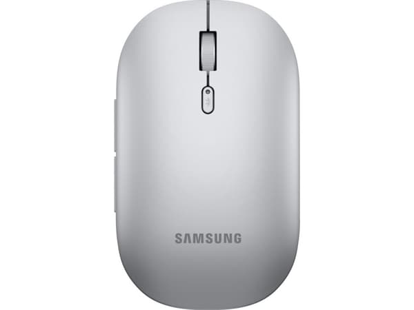 Samsung Slim EJ-M3400 - Mus - ergonomisk - 5 knappar - trådlös - Bluetooth 5.0 - silver
