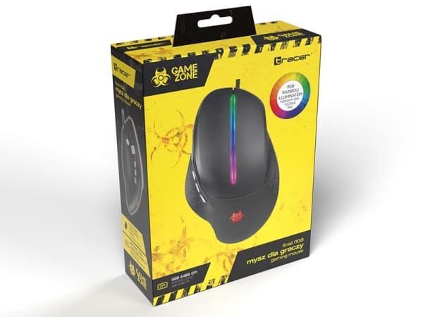 Tracer GAMEZONE Snail - Mus - optisk - kabelansluten