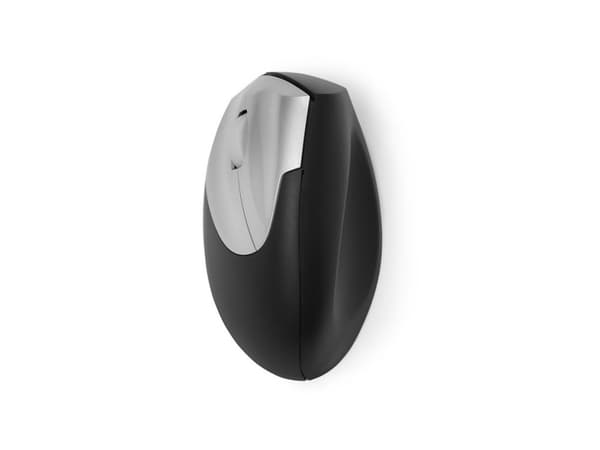 BakkerElkhuizen Handshake Wireless VS4, Venste-hendt, Laser, RF kabel-fri, 2400 DPI, Sort, Sølv