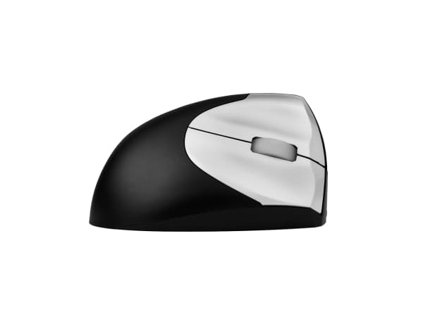 BakkerElkhuizen Handshake Wireless VS4, Venste-hendt, Laser, RF kabel-fri, 2400 DPI, Sort, Sølv Sort, Sølv
