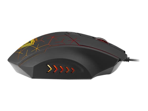 Tracer GAMEZONE XO - Mus - ergonomisk - høyrehendt - optisk - 6 knapper - kablet - USB