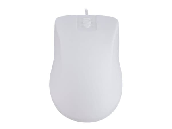 Active Key AK-PMH12 - Mus - optisk - 5 knapper - kablet - USB - hvit