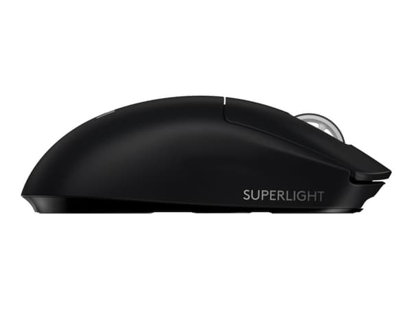 Logitech G Pro X Superlight, Oikeakätinen, Langaton RF, 25600 DPI, 1 ms, Musta
