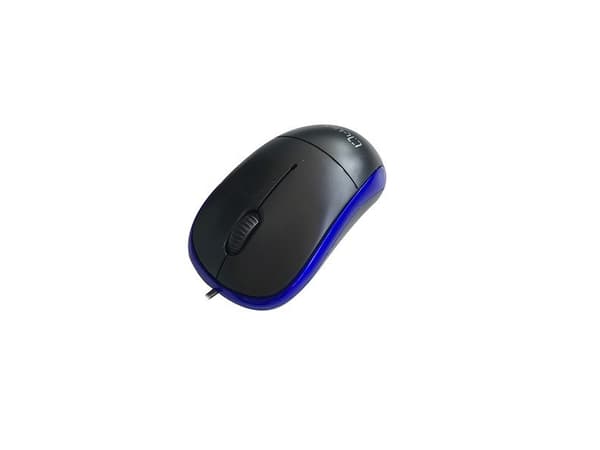 L-Link LL-2080-A, Molempikätinen, Optinen, USB A-tyyppi, Musta, Sininen