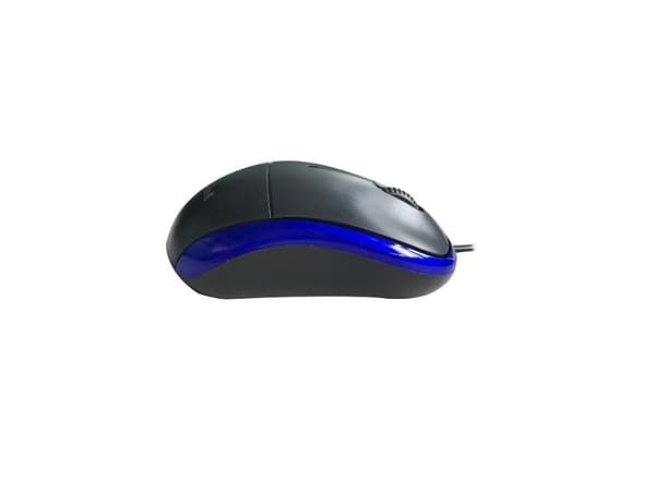 L-Link LL-2080-A, Molempikätinen, Optinen, USB A-tyyppi, Musta, Sininen