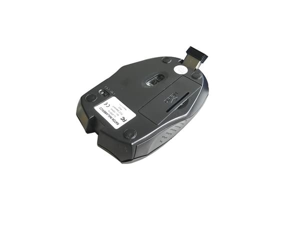 L-Link LL-2095-N, högerhand, Optisk, RF Trådlös, 1600 DPI, Svart