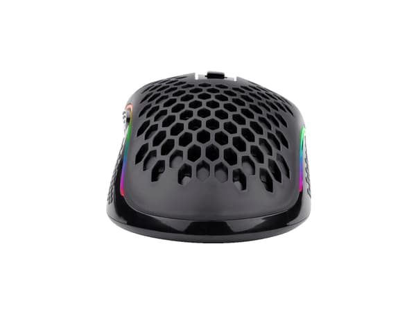 REDRAGON M808-KS, högerhand, Optisk, RF Wireless + USB Type-A, 16000 DPI, 1 ms, Svart