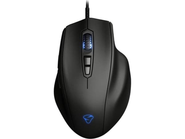 Mionix Naos Pro, Høyre hendt, Optisk, USB Type-A, 19000 DPI, 1 ms, Sort