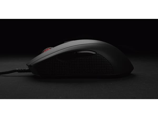 Mionix Castor Pro, Høyre hendt, Optisk, USB Type-A, 19000 DPI, 1 ms, Sort