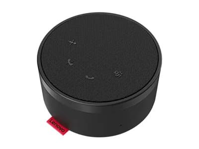Lenovo Go - Högtalartelefon (handsfree) - kabelansluten - USB-C - åsksvart, åskmolnsgrå - Certifierad för Microsoft-teams